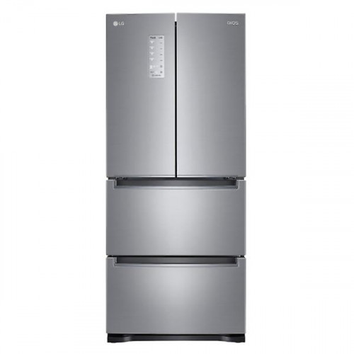 LG 김치냉장고 스탠드형 402L 샤이니퓨어 메탈 - [재고상품]