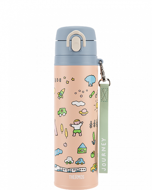 써모스X제로퍼제로 스트랩 원터치 텀블러 550ml