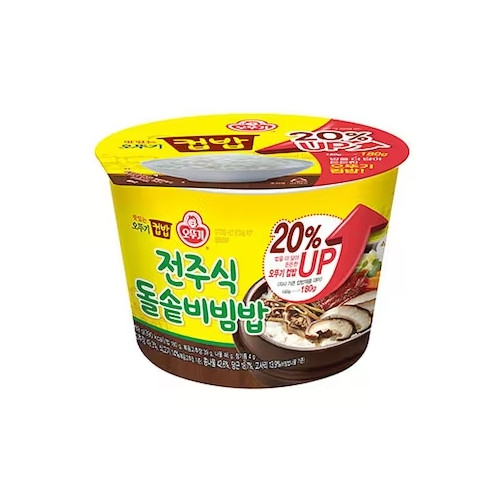 오뚜기 맛있는 오뚜기 컵밥 전주식 돌솥비빔밥 X 6개