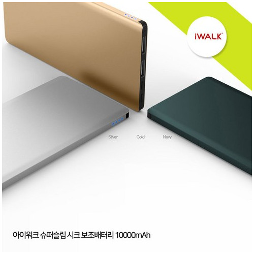아이워크슈퍼슬림시크보조배터리10000mAh/아이워크10000