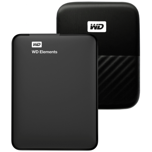 WD Elements Portable 휴대용 외장하드 WDBU6Y0050BBK-WESN + 파우치