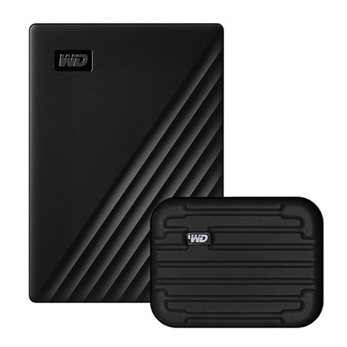 WD My Passport 휴대용 외장하드 + 파우치