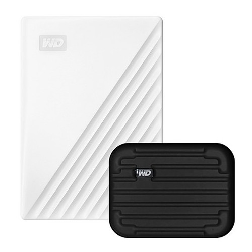 WD My Passport 휴대용 외장하드 + 파우치 (2TB)