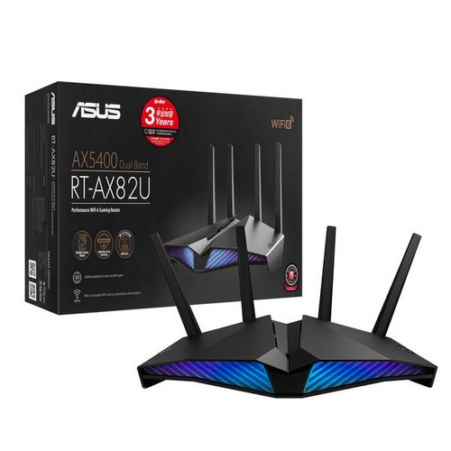 에이수스 유무선공유기, RT-AX82U, 1