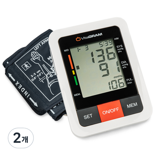 비타그램 자동전자 혈압계 PG-800B31 + 파우치, PG-800B31