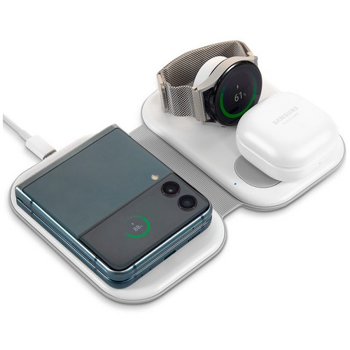 오아 폴드A 3in1 접이식 무선충전기 안드로이드 갤럭시 휴대용 고속 충전 거치대 버즈 갤럭시워치 호환