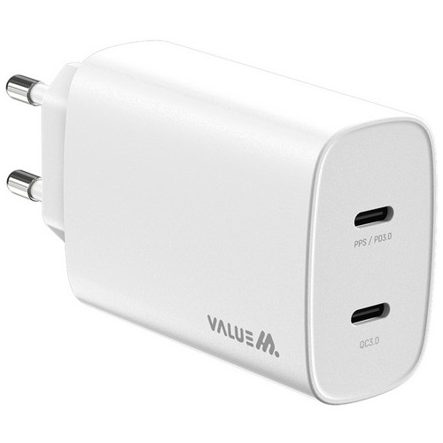 밸류엠 PD 40W 2포트 PPS 초고속 멀티 C타입 충전기