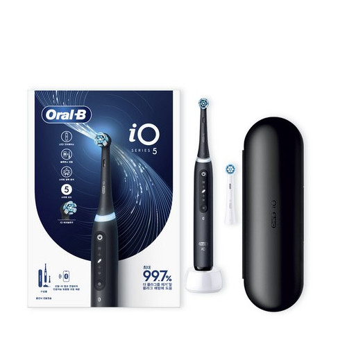 오랄-비 전동칫솔 iO5 매트 블랙