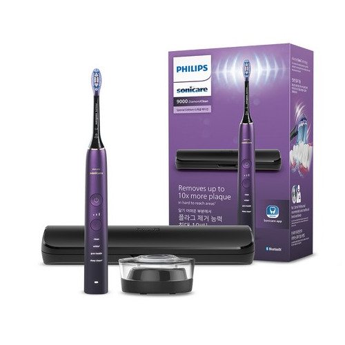 필립스 소닉케어 다이아몬드 클린 9000 스페셜 에디션 전동칫솔, HX9911/74, 1개