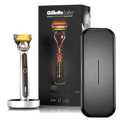 질레트 랩스 히티드 레이저 면도기 트래블 키트