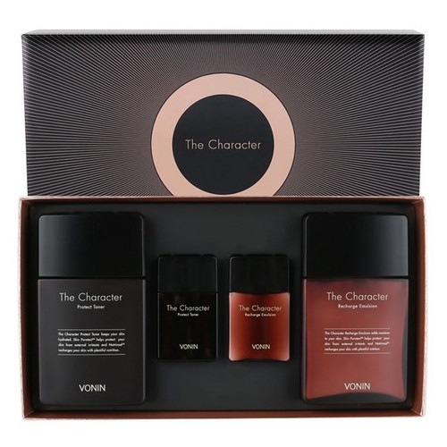 보닌 남성 기초 옴므 남자 스킨 로션 화장품 세트 fresh 핑크 3종 1EA