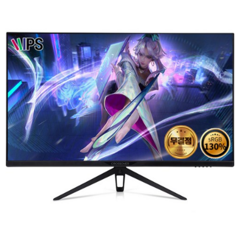 크로스오버 80.1cm 328AG5 165Hz 1ms QHD IPS 게이밍 무결점 모니터