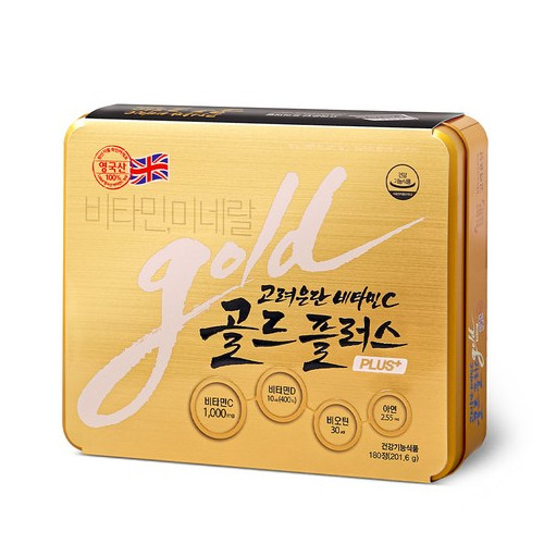 고려은단 비타민C 골드플러스 + 쇼핑백, 180정, 1개
