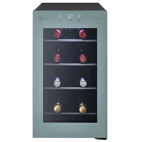 LG전자 디오스 오브제컬렉션 와인셀러 클레이 민트 W0082GTB 방문설치 8병