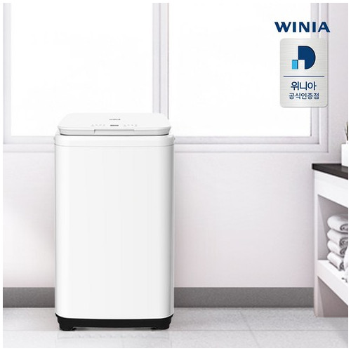 위니아 3kg 소형 세탁기 미니 고온수세탁 아기옷 삶음 mini 강화유리 아기사랑 EWF03WGW(A)
