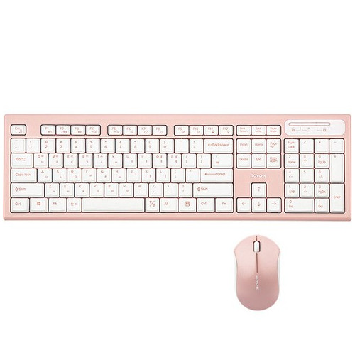 로이체 2.4GHz 저소음 무선 키보드 마우스 콤보 세트