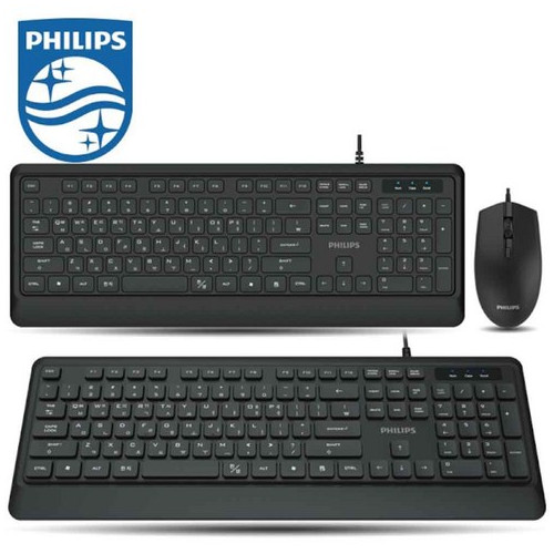 필립스 유선 데스크탑 세트 C274 키보드 마우스 USB
