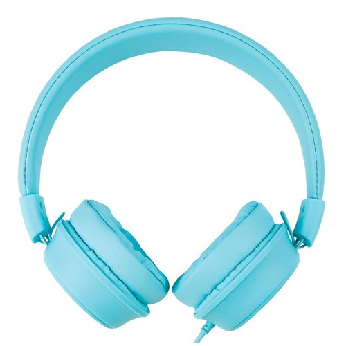 라이키드 학습용 청력보호 접이식 어린이 헤드셋 블루 LIK-HP01
