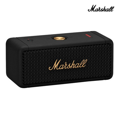 Marshall 마샬 스피커 엠버튼 휴대용 블루투스 스피커 BLK Gold