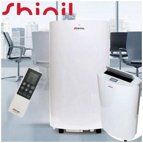 신일전자 C12 사계절 냉난방 에어컨 실외기없는 이동식 초슬림 에어컨 대용량 제습 냉방기 SMA-C12000N