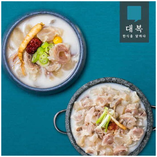 [대복] 대복 사골도가니탕10팩+도가니탕수육5팩