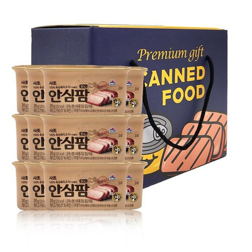 사조해표 안심팜 200g 12입 선물세트