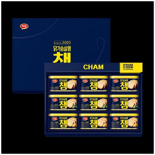 [하림]닭가슴살햄 챔 종합 세트