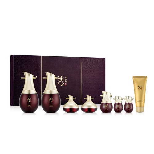 수려한 수 천삼 선유 기초화장품세트, 1세트