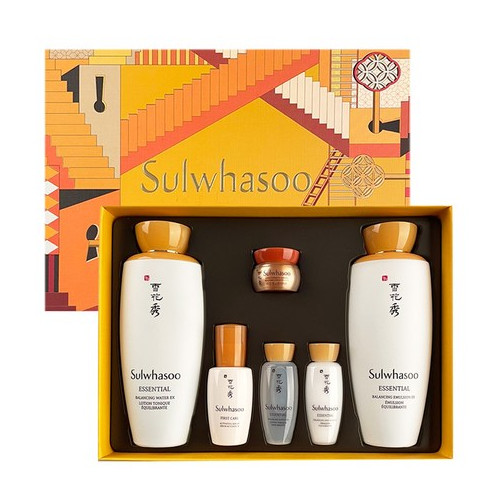 설화수 기초화장품 자음수 125ml + 15ml + 유액 125ml + 15ml + 에센스 8ml + 생크림 라이트 5ml