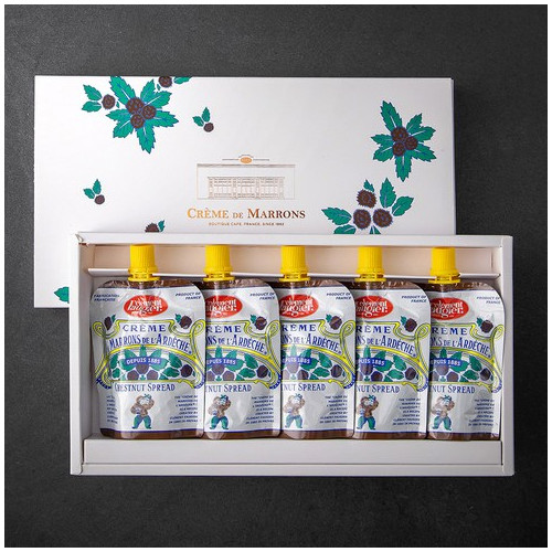 크렘드마롱 밤잼 쁘띠 2 선물세트 + 쇼핑백크렘드마롱 밤잼 쁘띠 2 선물세트 + 쇼핑백