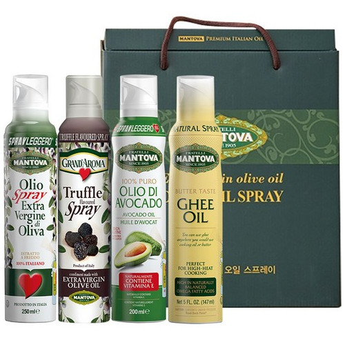 만토바 오일 스프레이 4종 선물세트