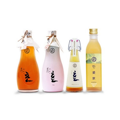 [5 7년 숙성 천연발효식초] 한애가 가문의 식초 4종, 가문의 효 370m..., 1개