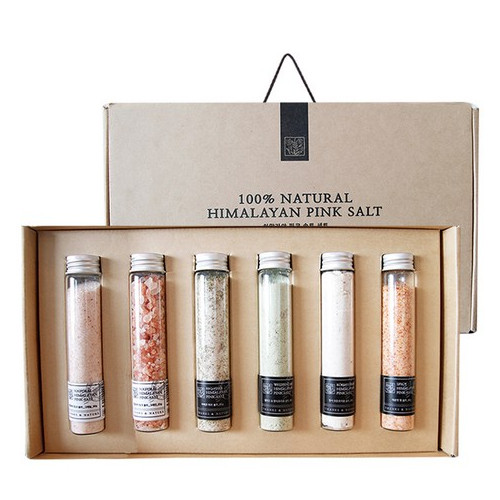 쌩스네이처 히말라야 핑크솔트 바이알 6종 선물세트 32.7 x 20 cm, 1세트