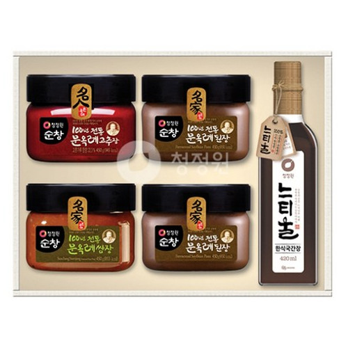 청정원 선물세트 프리미엄 장류 혼합세트 1개